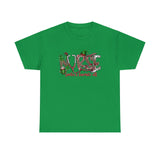 Santa's Favorite Elf Nurse Christmas Funny Shirt - Christmas Funny Holiday Graphic T Shirt Short Sleeve Unisex Jersey Tee