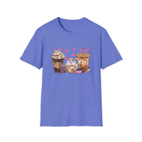 Cat Coffee - Unisex Softstyle T-Shirt