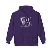 Back & Body Hurts Wt - Unisex Midweight Softstyle Fleece Hoodie