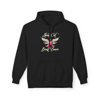 Stamp Out Breast Cancer - Unisex Midweight Softstyle Fleece Hoodie