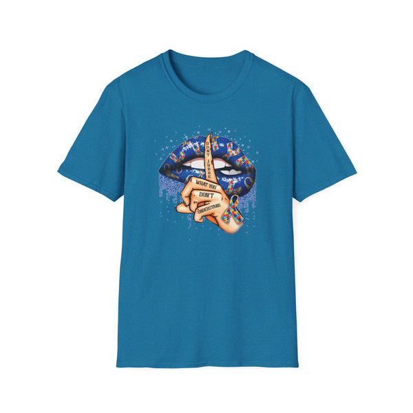 Autisim Don't Judge - Unisex Softstyle T-Shirt