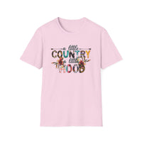 A Little Country - Unisex Softstyle T-Shirt