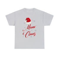 Mimi Claus Christmas T Shirt  - Christmas Funny Holiday Graphic T Shirt, Christmas Shirt, Holiday Shirt - Unisex Jersey Tee