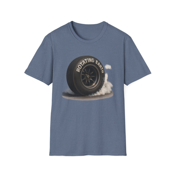 Rotating Earth - Unisex Softstyle T-Shirt