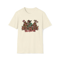 Howdy Christmas Softstyle T Shirt - Christmas Funny Holiday Graphic T Shirt, Christmas Shirt, Holiday Shirt - Unisex T-Shirt