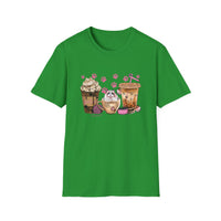 Cat Coffee - Unisex Softstyle T-Shirt