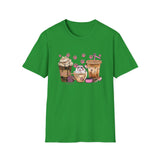 Cat Coffee - Unisex Softstyle T-Shirt