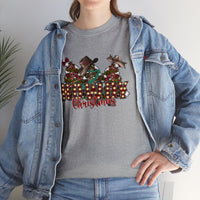 Howdy Christmas Country T Shirt - Christmas Holiday Country Shirt, Country Girl Shirt, Cowgirl, Southern Sayings Short Sleeve Unisex