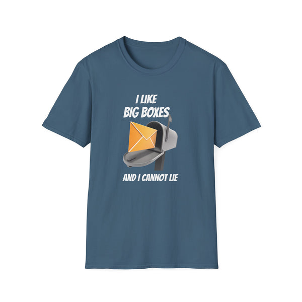 I Like Big Boxes Postal - Unisex Softstyle T-Shirt