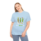 Merry GrinchMas Funny Shirt - Christmas Funny Holiday Graphic T Shirt, Christmas Shirt, Holiday Shirt - Short Sleeve Unisex