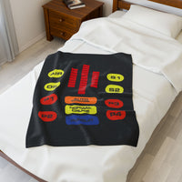 Knight Kitt Voice Box - Velveteen Plush Blanket