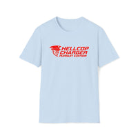 Hellcop Charger Softstyle T Shirt - Funny Shirt, Dodge Shirt, Police Pursuit Shirt