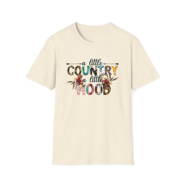 A Little Country - Unisex Softstyle T-Shirt