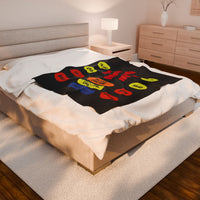 Knight Kitt Voice Box - Velveteen Plush Blanket