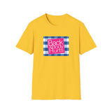 Back & Body Hurts Logo- Unisex Softstyle T-Shirt