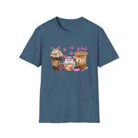 Cat Coffee - Unisex Softstyle T-Shirt