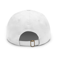 Knight Symbol Unstructured Hat with Leather Patch (Round)