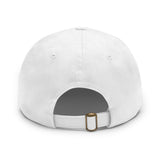 Knight Symbol Unstructured Hat with Leather Patch (Round)