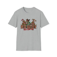 Howdy Christmas Softstyle T Shirt - Christmas Funny Holiday Graphic T Shirt, Christmas Shirt, Holiday Shirt - Unisex T-Shirt