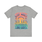 Lake Days - Bella Canvas Unisex Ring Spun Cotton Shirt