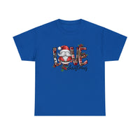 Love Christmas Funny Shirt - Christmas Funny Holiday Graphic T Shirt Short Sleeve Unisex Jersey Tee