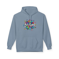 Autism Be Kind - Unisex Midweight Softstyle Fleece Hoodie
