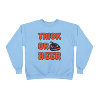 Trick or Beer - Hanes Unisex EcoSmart® Crewneck Sweatshirt