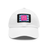 Back & Body Hurts Twill Hat with Faux Leather Patch