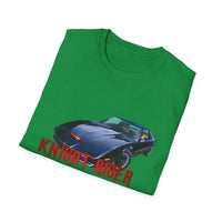 Knight Rider Car Shirt - Unisex Softstyle T-Shirt