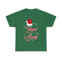 Papa Claus Christmas T Shirt  - Christmas Funny Holiday Graphic T Shirt, Christmas Shirt, Holiday Shirt - Unisex Jersey Tee