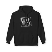 Back & Body Hurts Wt - Unisex Midweight Softstyle Fleece Hoodie