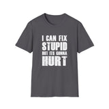 Fix Stupid - Unisex Softstyle T-Shirt