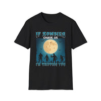 Zombies Chase Us - Unisex Softstyle T-Shirt