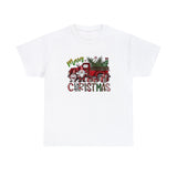 Merry Christmas Truck Funny Shirt - Christmas Funny Holiday Graphic T Shirt Short Sleeve Unisex Jersey Tee