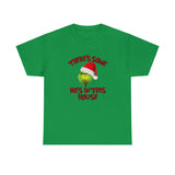 There's Some Ho's In This House Funny Shirt - Christmas Funny Holiday Graphic T Shirt, Christmas Shirt, Holiday Shirt - Short Sleeve Unisex