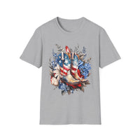 Flag Boots Shirt - Unisex Softstyle T-Shirt