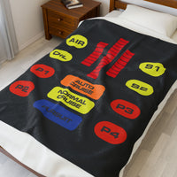 Knight Kitt Voice Box - Velveteen Plush Blanket
