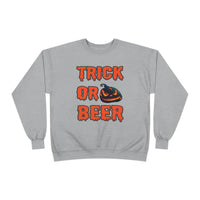Trick or Beer - Hanes Unisex EcoSmart® Crewneck Sweatshirt