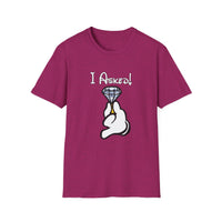 I Asked - Unisex Softstyle T-Shirt