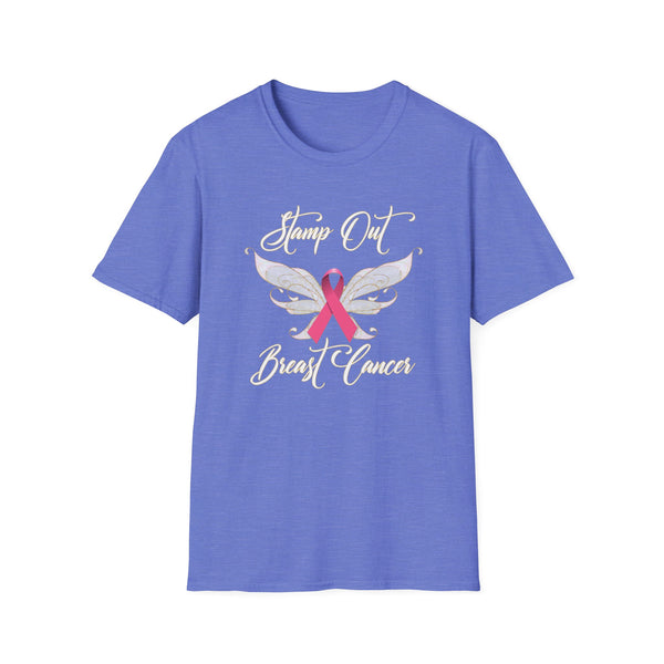 Stamp Breast Cancer Postal - Unisex Softstyle T-Shirt