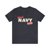 Retired Navy Mission Complete Bella Canvas T Shirt - Navy Retired Unisex Jersey Short Sleeve T-Shirt