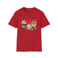 Cat Coffee - Unisex Softstyle T-Shirt