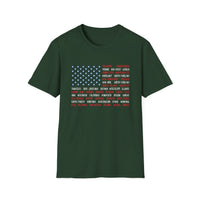 States Flag - Unisex Softstyle T-Shirt
