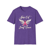 Stamp Breast Cancer Postal - Unisex Softstyle T-Shirt
