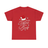 Postal Claus Christmas T Shirt - United States Postal Worker Postal Wear Post Office - Heavy Cotton Unisex