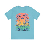 Lake Days - Bella Canvas Unisex Ring Spun Cotton Shirt