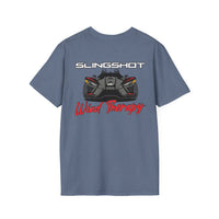 Slingshot Shirt Front/Back - Unisex Softstyle T-Shirt