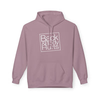 Back & Body Hurts Wt - Unisex Midweight Softstyle Fleece Hoodie