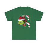 Ho Ho Ho Funny Shirt - Christmas Funny Holiday Graphic T Shirt, Christmas Shirt, Holiday Shirt - Short Sleeve Unisex