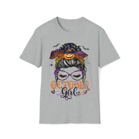 October Girl Shirt - Funny Shirt Unisex Softstyle T-Shirt